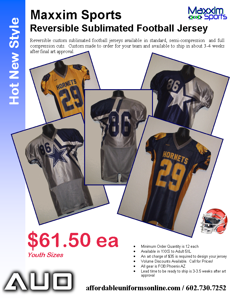 Reversible Football Uniforms