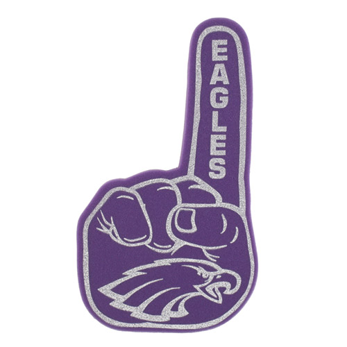 Affordable Uniforms Online-Foam Spirit Finger